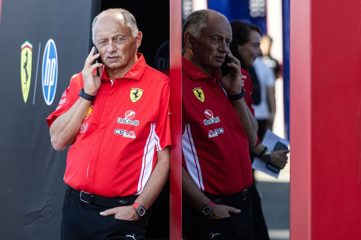 Aseguran que reemplazar a Fred Vasseur en Ferrari sería "absolutamente ridículo"