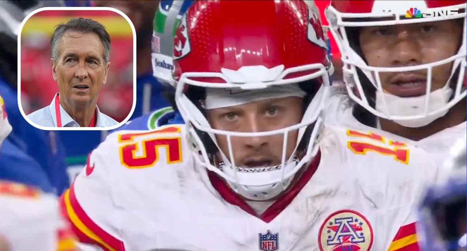 Cris Collinsworth estaba teniendo una crisis existencial sobre Patrick Mahomes durante Chiefs-Seahawks
