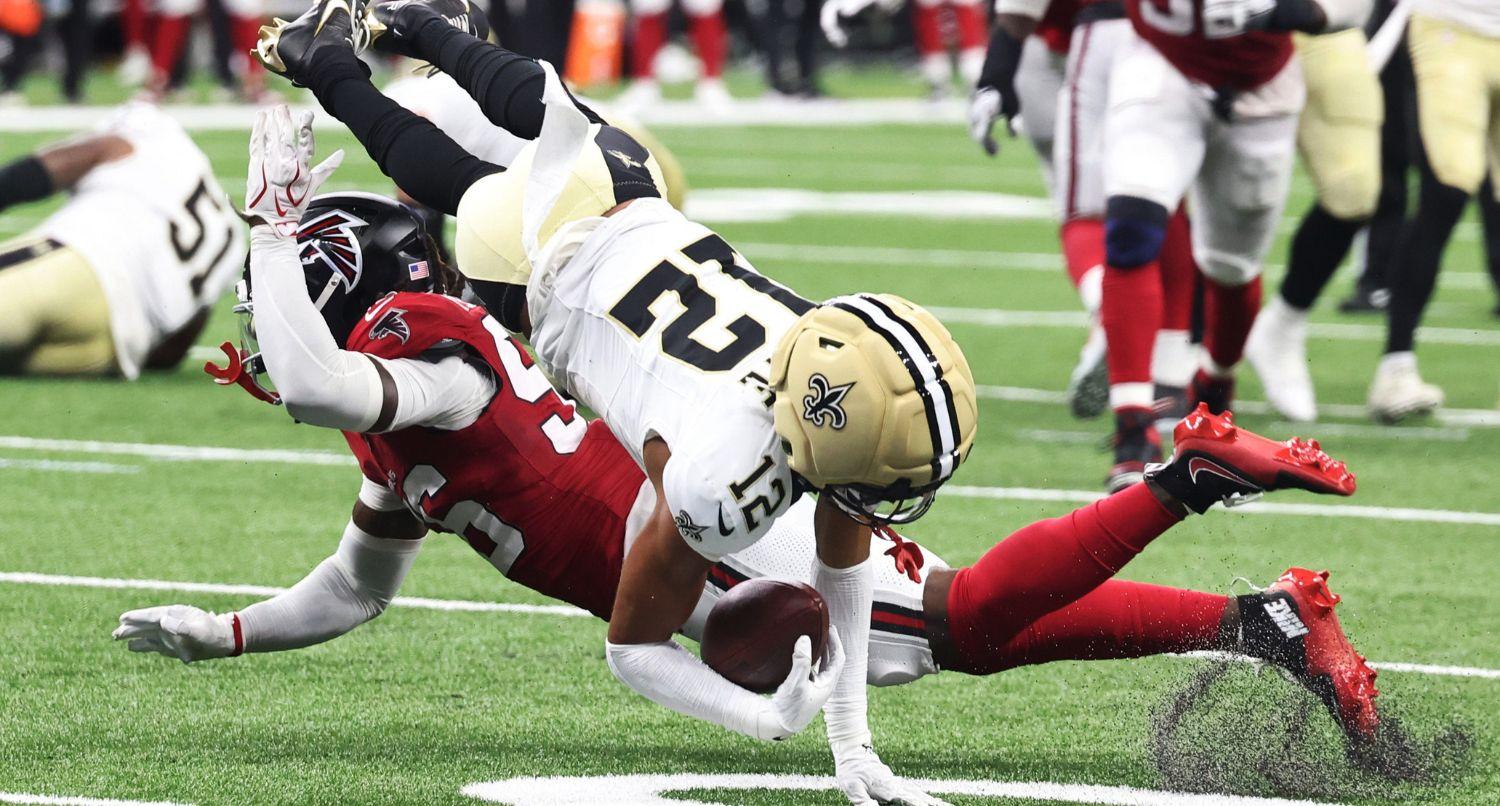Falcons-Saints es el partido de horario estelar menos visto de la temporada en una semana floja para la NFL