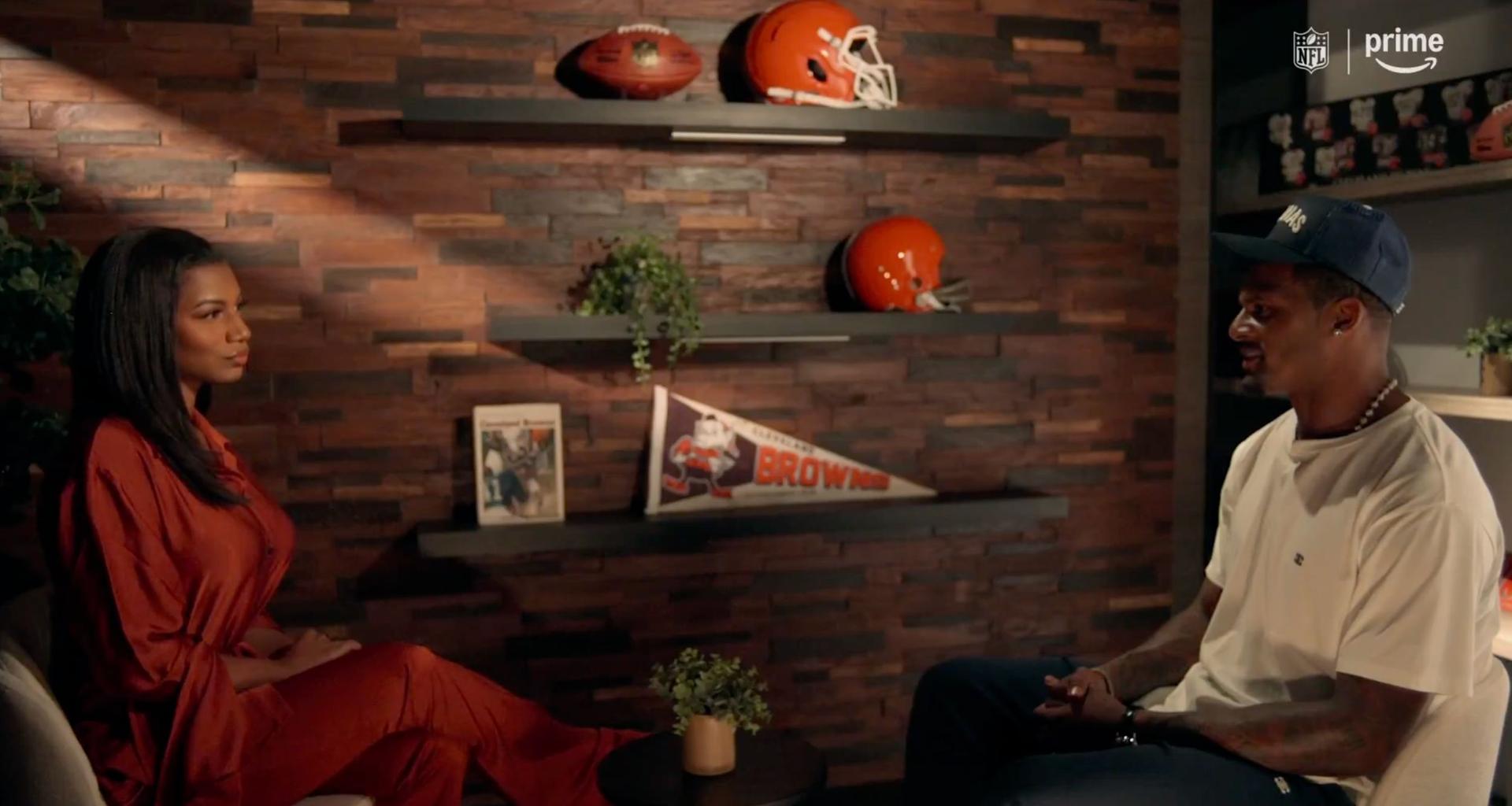 Taylor Rooks presiona a Deshaun Watson sobre el escepticismo de los fanáticos de los Browns