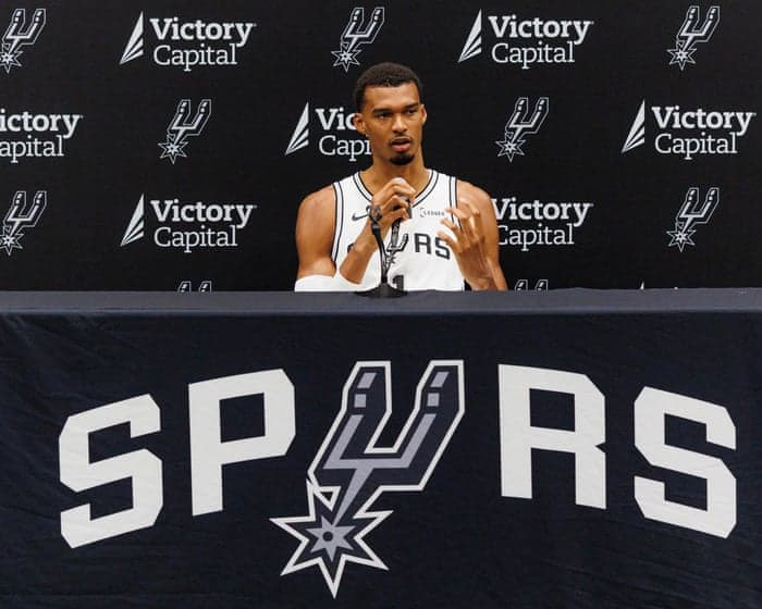 «Es muy triste»: Wembanyama, de los Spurs, descarta patrocinios de apuestas deportivas