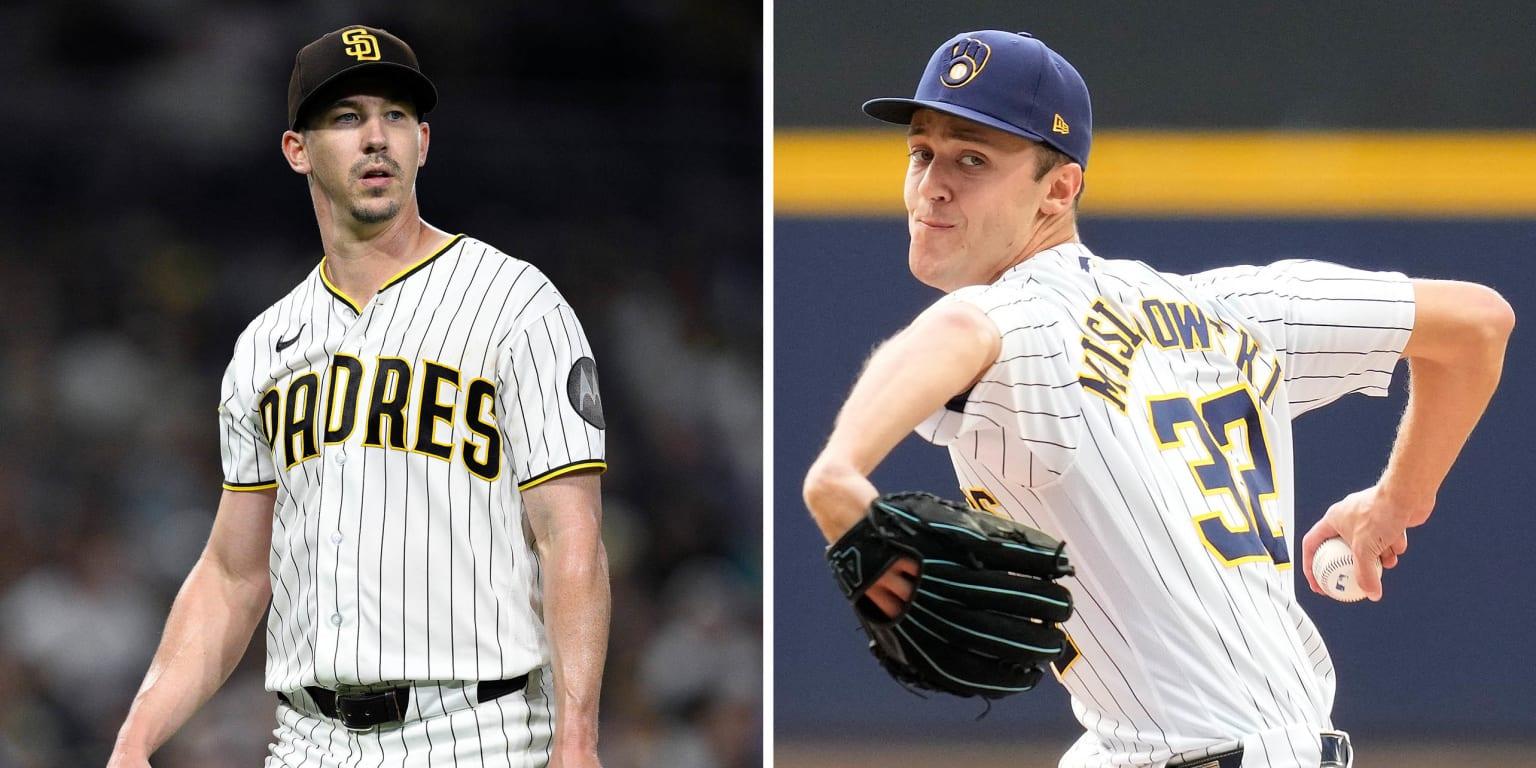 Así podría estar conformada la rotación de lanzadores para la NLDS entre Padres y Brewers