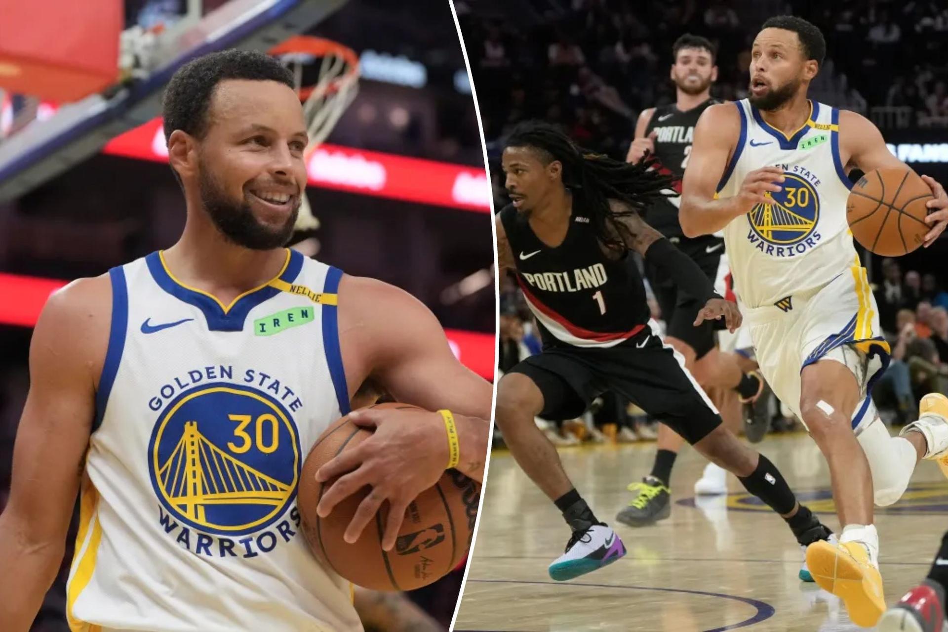 Warriors sufren susto por lesión de Steph Curry días antes del partido inaugural contra los Lakers