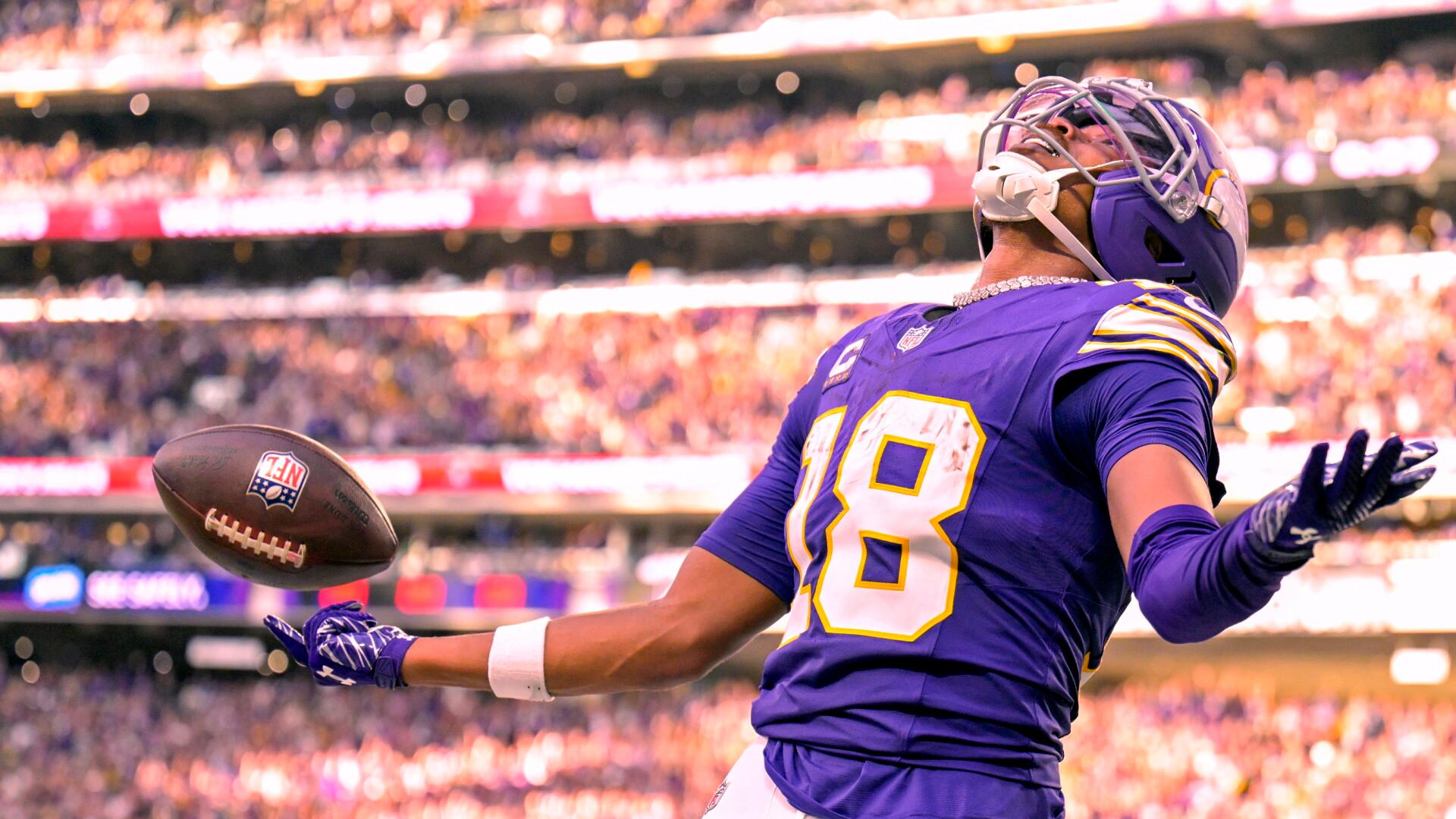 Justin Jefferson jugará para los Vikings, Jordan Addison y Odell Beckham Jr. no lo harán