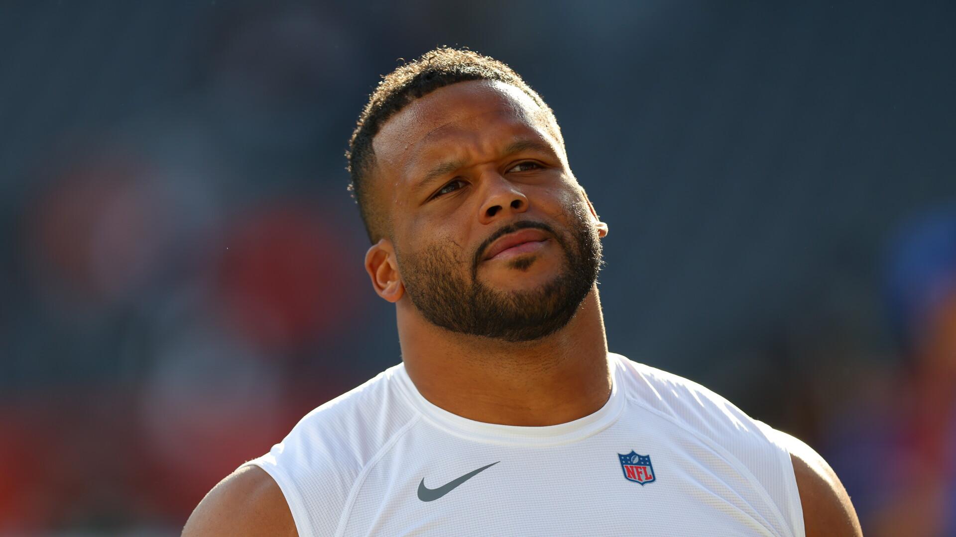 Aaron Donald descartado, Puka Nacua listo para jugar vs. Eagles