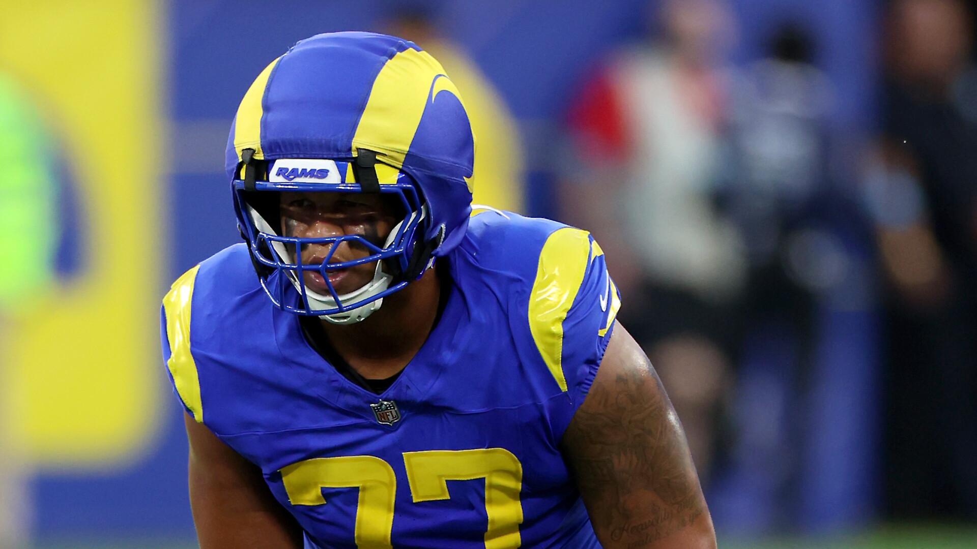 Se espera que la NFL suspenda al tackle izquierdo de los Rams, Alaric Jackson, por dos partidos debido a un puñetazo tras el encuentro