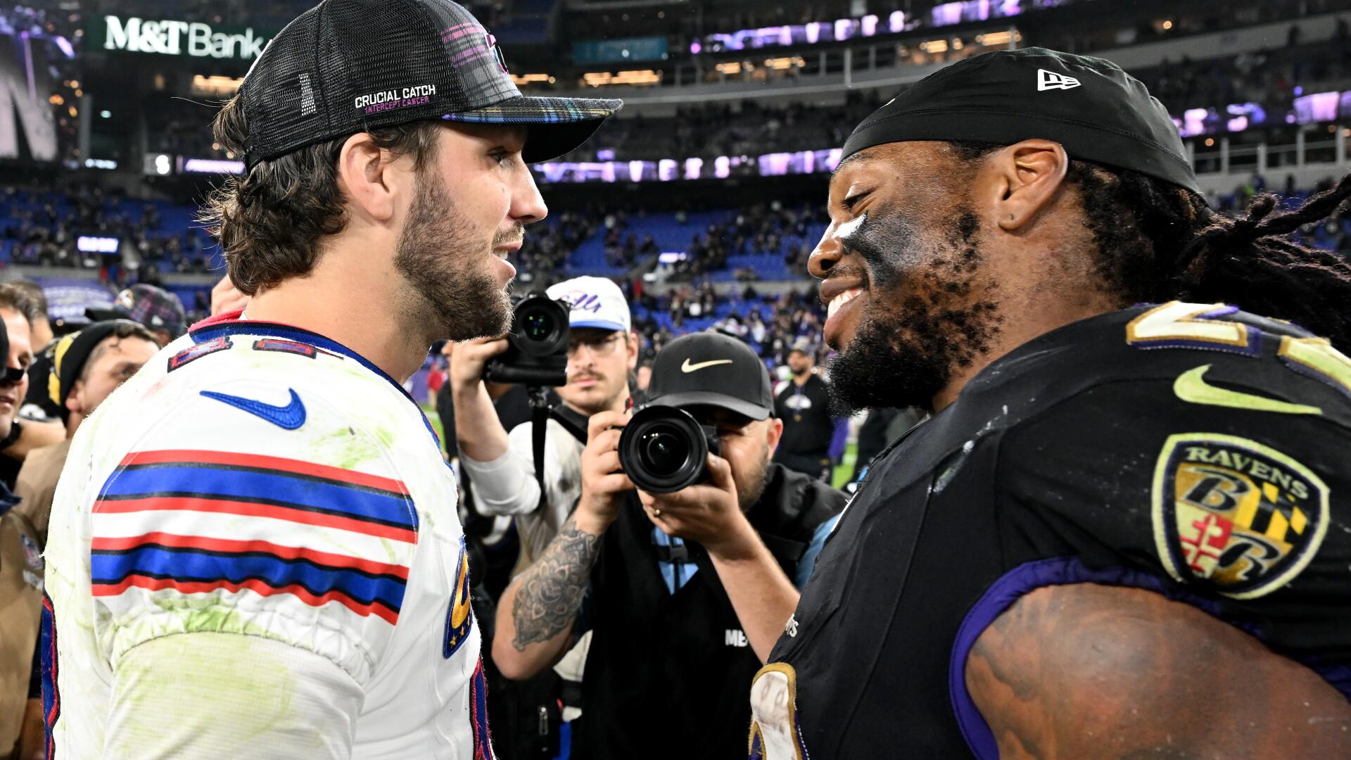 Derrick Henry y Josh Allen persiguen un inicio récord de touchdowns por tierra