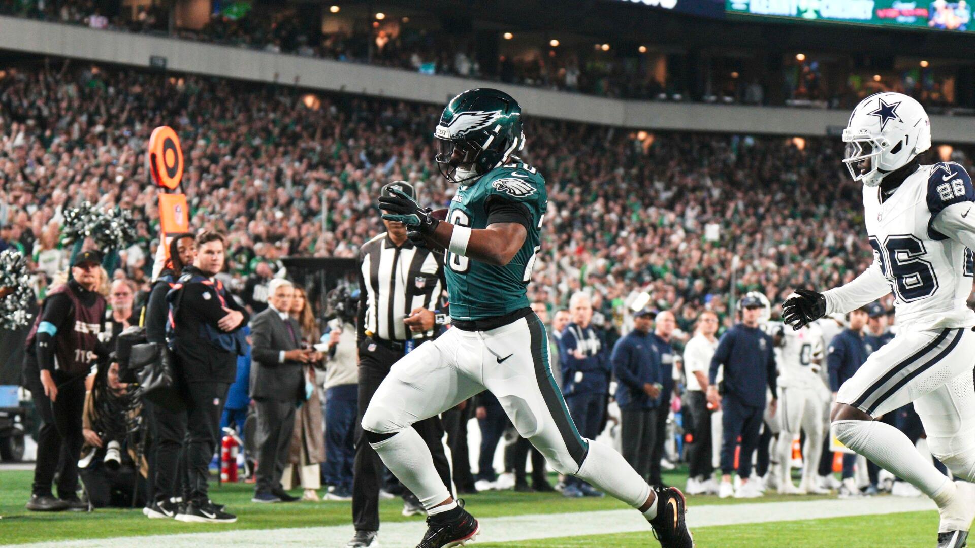 Nick Sirianni sobre Saquon Barkley: "Intentamos ser inteligentes con él"