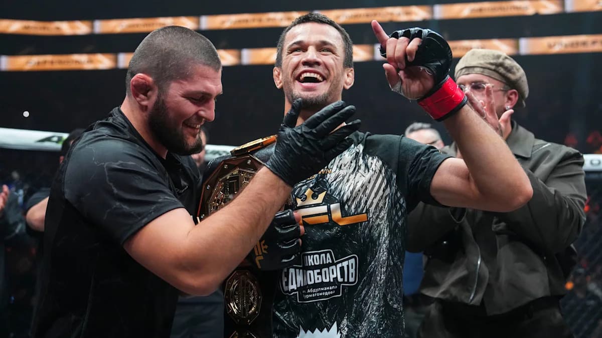 El primo invicto de Khabib Nurmagomedov, Usman, es agente libre y su equipo ya quiere a Ilia Topuria