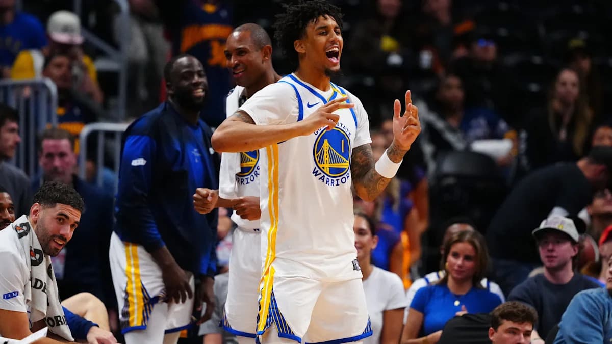 Yaxel Lendeborg anota 31 puntos, la máxima cifra de su carrera, en el primer triunfo de los Warriors