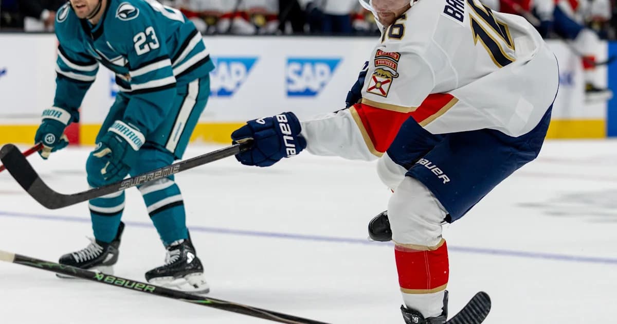 Actualización sobre la lesión de Aleksander Barkov mientras la estrella de los Panthers se retira con una lesión en la pierna