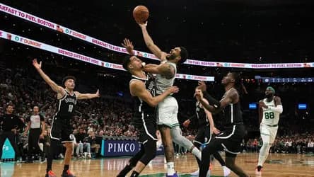 Nets caen a 0-4 con derrota 125-124 en prórroga ante Celtics por un lanzamiento de Jayson Tatum en la bocina