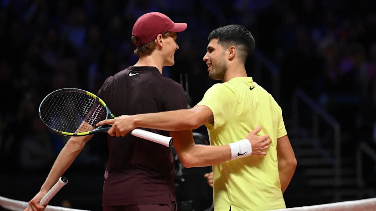 Andy Roddick identifica el problema que enfrentan Jannik Sinner y Carlos Alcaraz en su búsqueda de múltiples Grand Slams