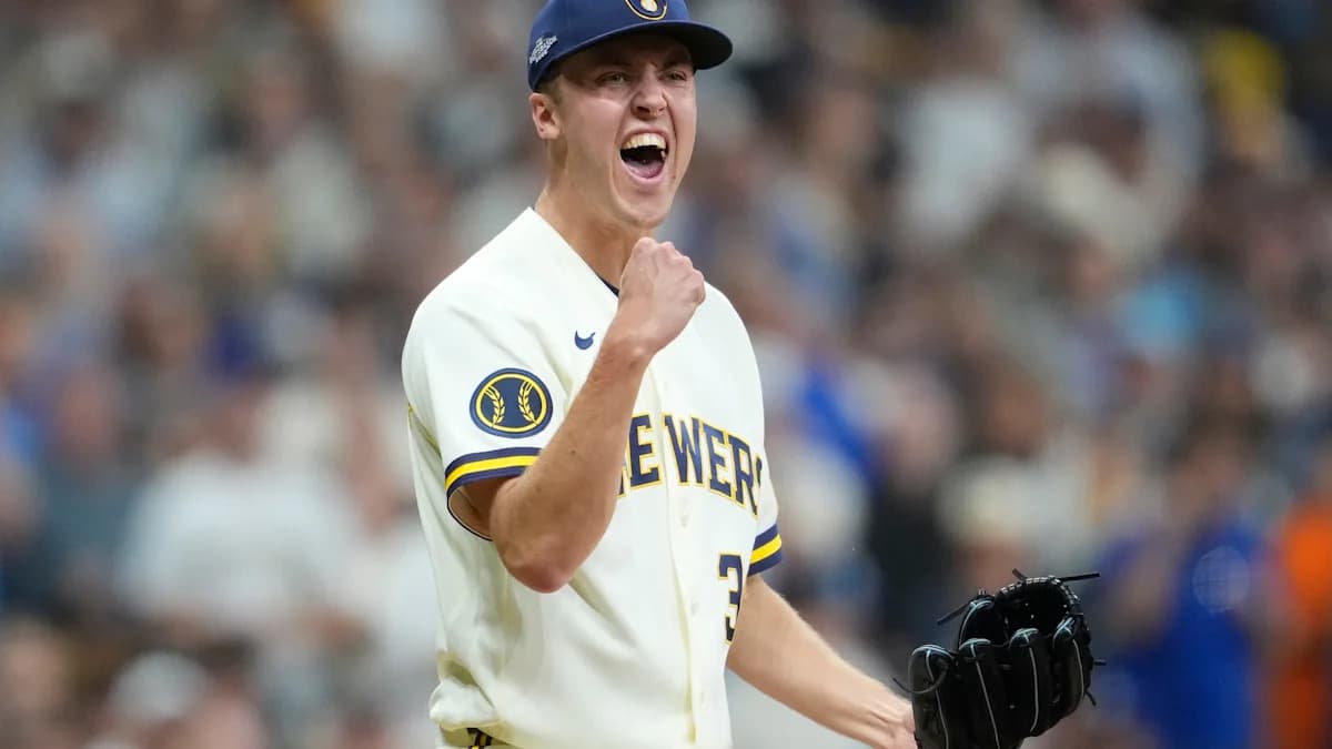 ¿Cómo lanzó Jacob Misiorowski esta noche? Estadísticas de Game 1 de la NLCS vs Dodgers