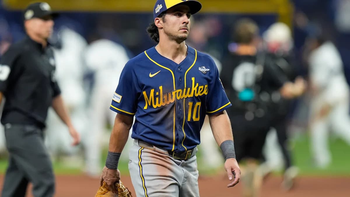 Serie Mundial 2026: Los Brewers se quedan asimilando apenas su segunda derrota de los playoffs tras un desenlace en la 12ª entrada en el Juego 4