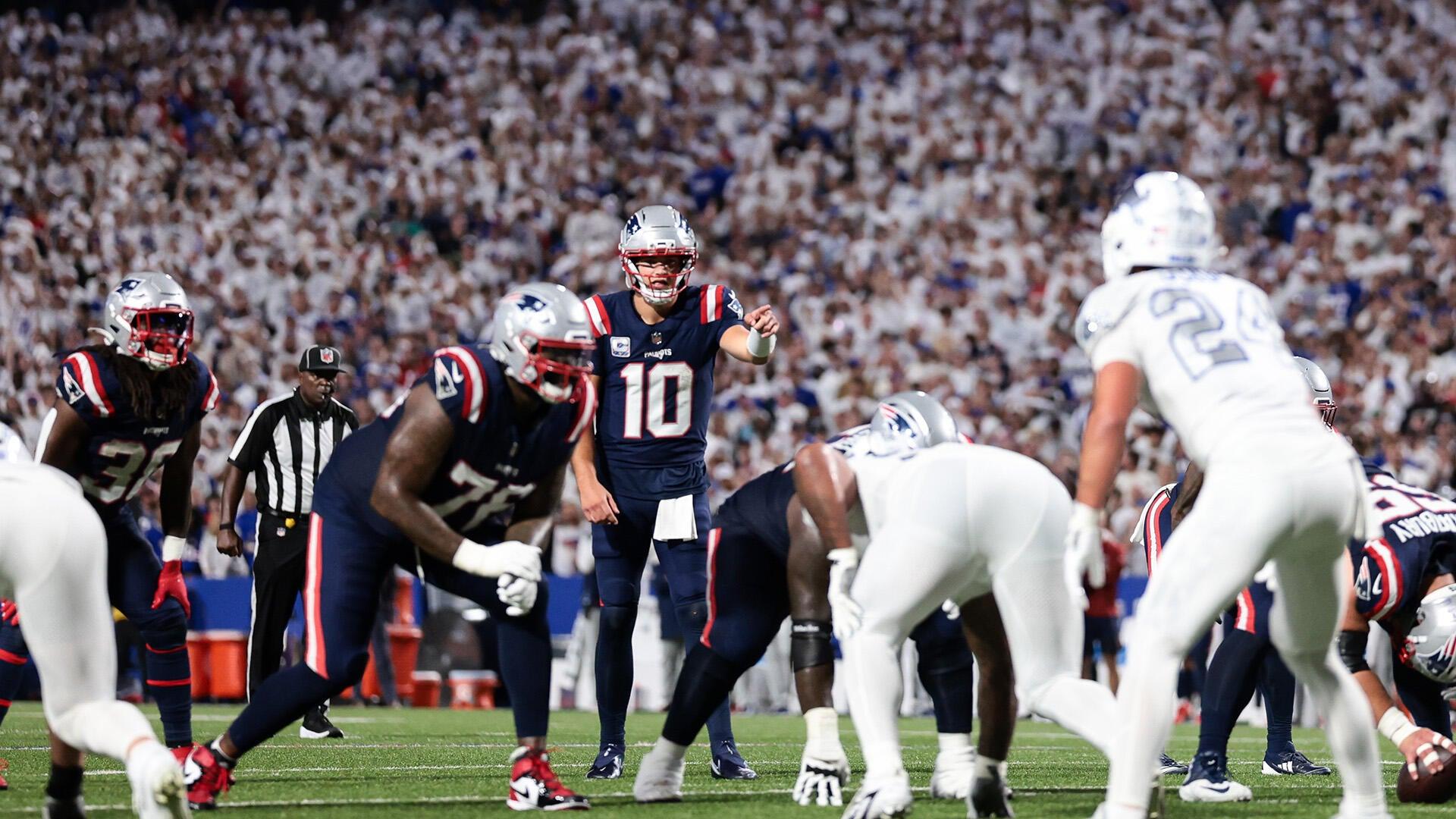 Previa de Bills vs. Patriots: Buffalo busca mantenerse perfecto y New England enderezar el rumbo