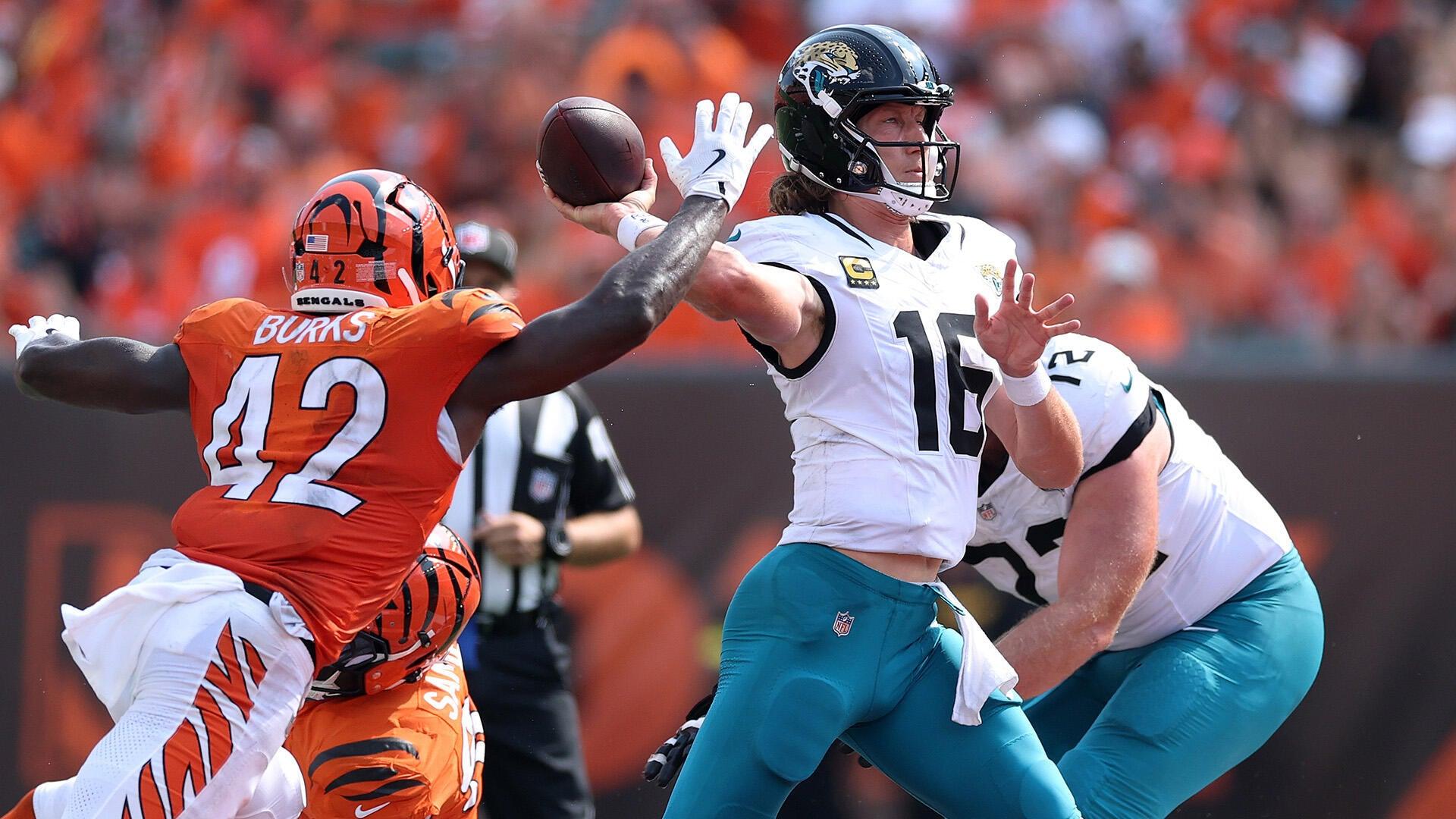 Pronóstico de Bengals vs. Jaguars: duelo entre Joe Burrow y Trevor Lawrence en batalla de contendientes de la AFC