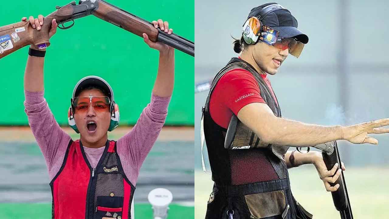 Neeru Dhanda y Kynan Chenai ganan el oro en foso mixto por equipos en los Juegos Asiáticos