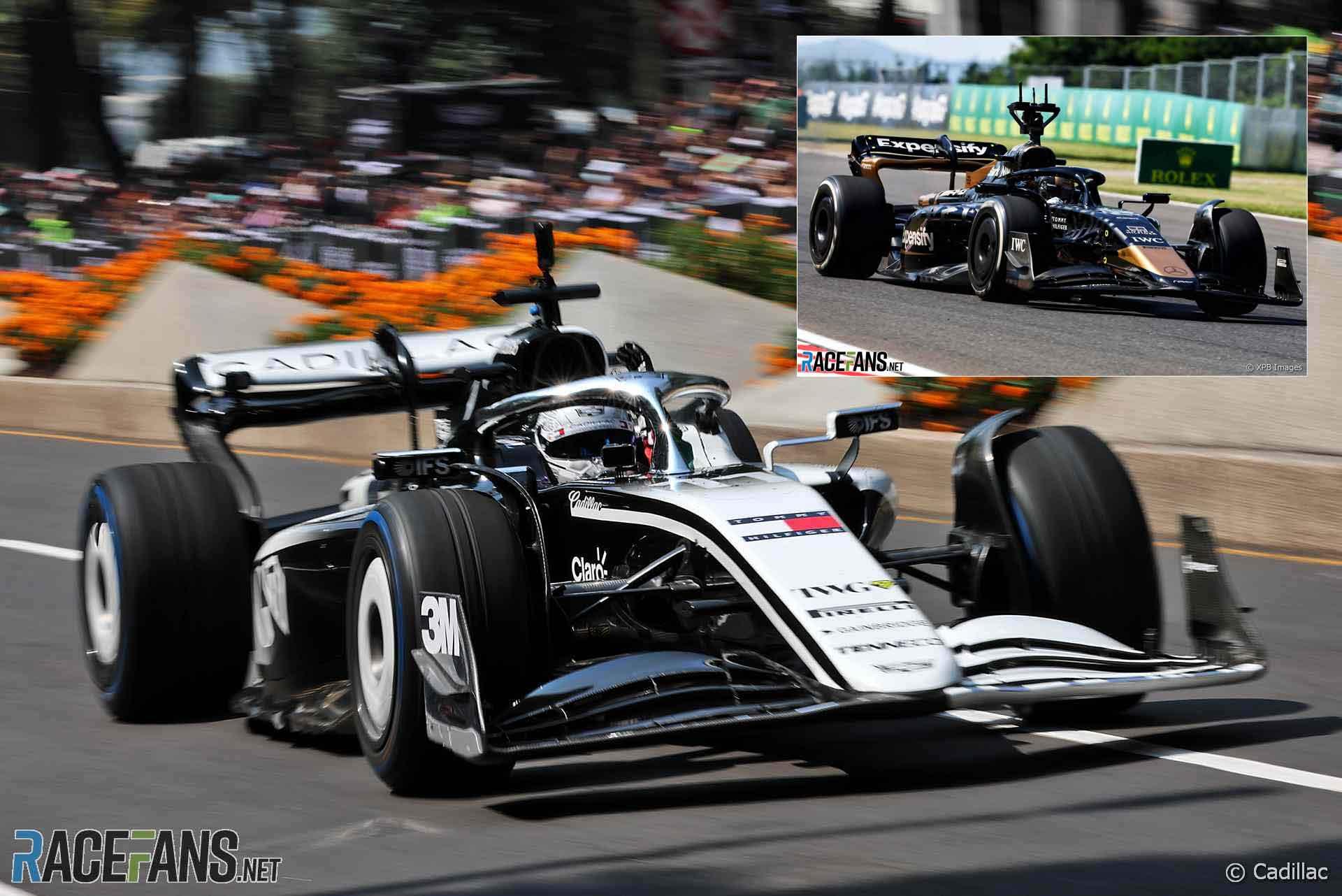 Pérez realiza una exhibición con Cadillac en la Ciudad de México con un auto de F1: The Movie | Fórmula 1